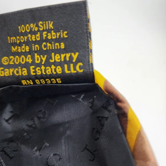 J. GARCIA South of the border Silk Tie. - Picture 4 of 5